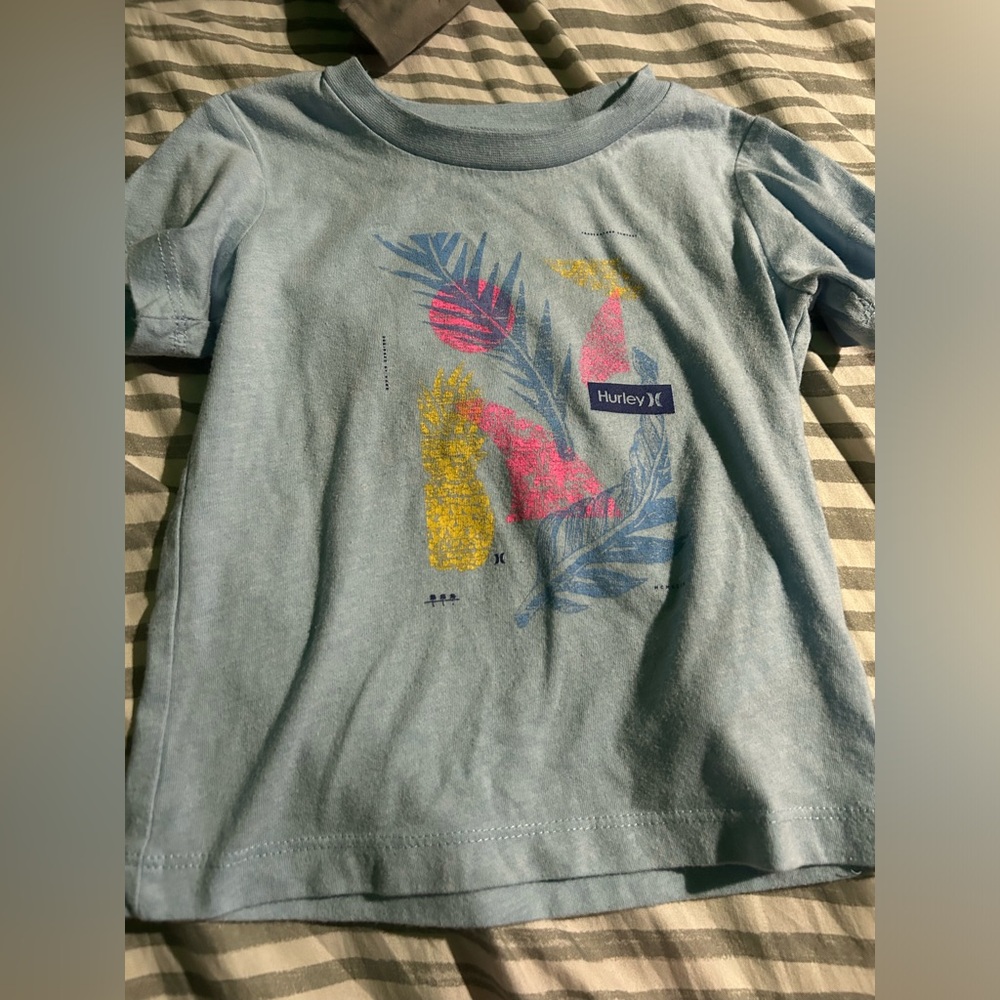 Boys Tropical Blue Tshirt